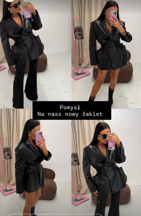 LA MILLA SUKIENKA MARYNARKA ROZMIAR UNIWERSALNY CZARNY LAMILLA ROSALIA