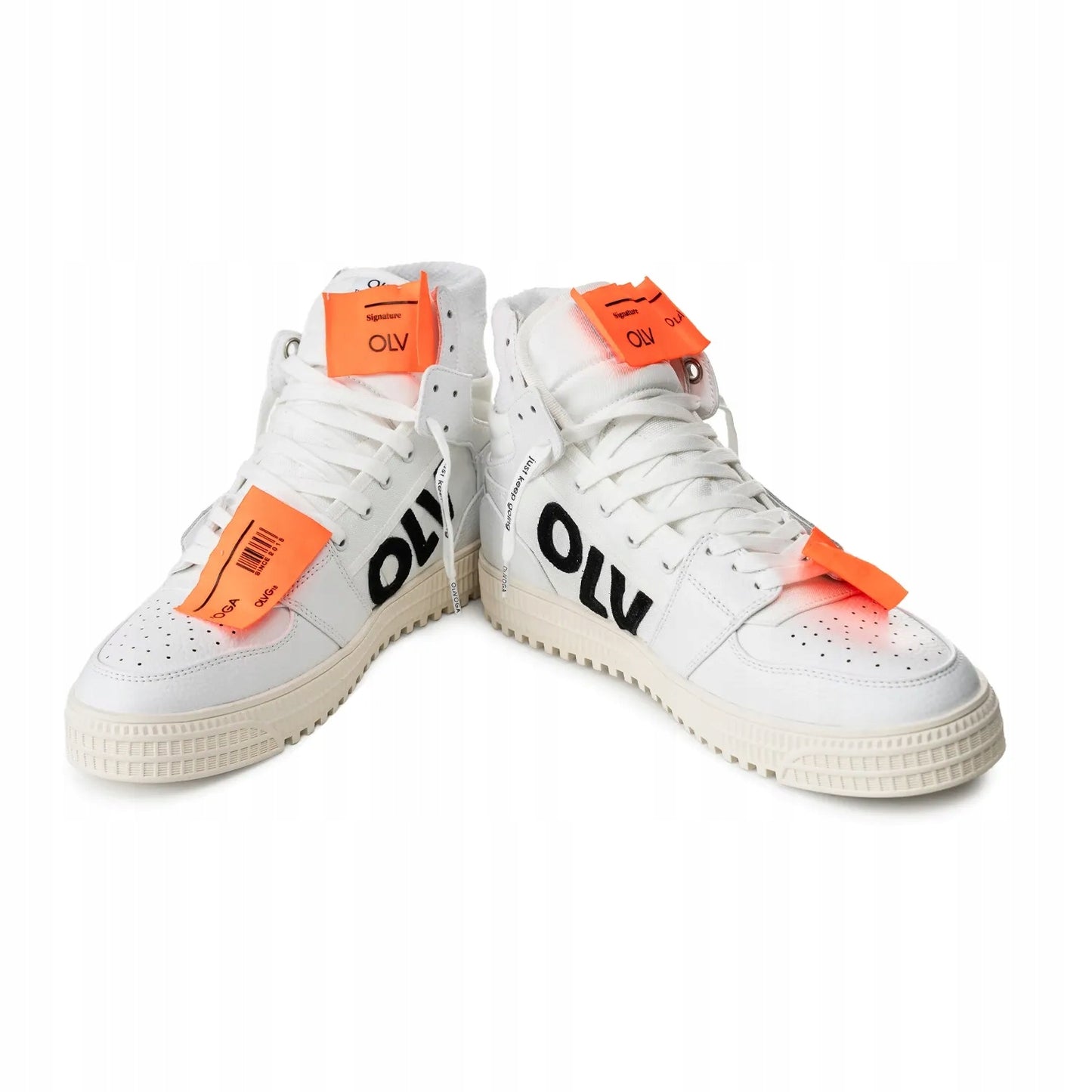 OLAVOGA Sneakersy buty męskie białe O LA VOGA Men HYPER - Biały rozmiar 45