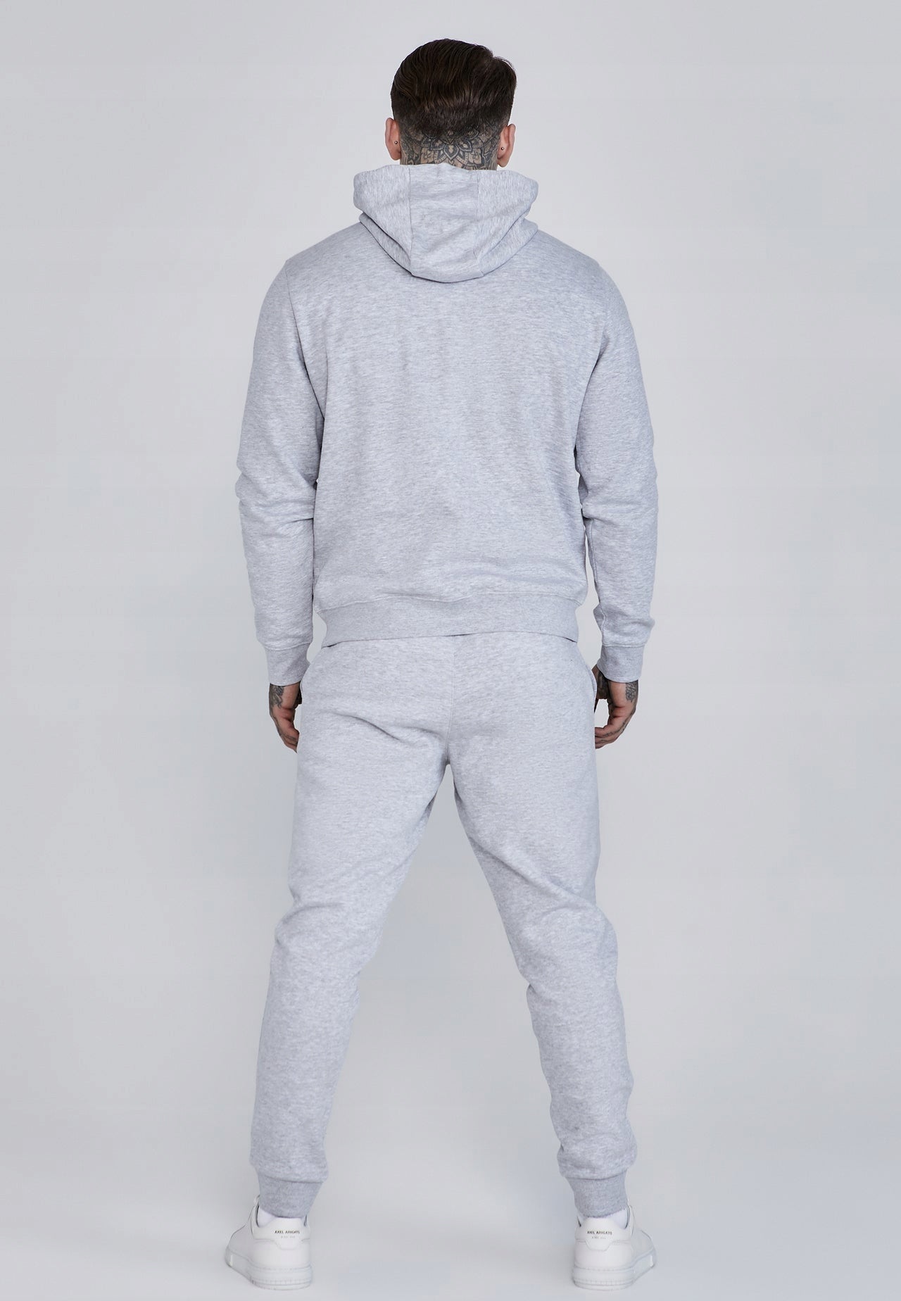 SIKSILK dresy męskie szare bawełniane ocieplane SS-28540 komplet rozm. XXL
