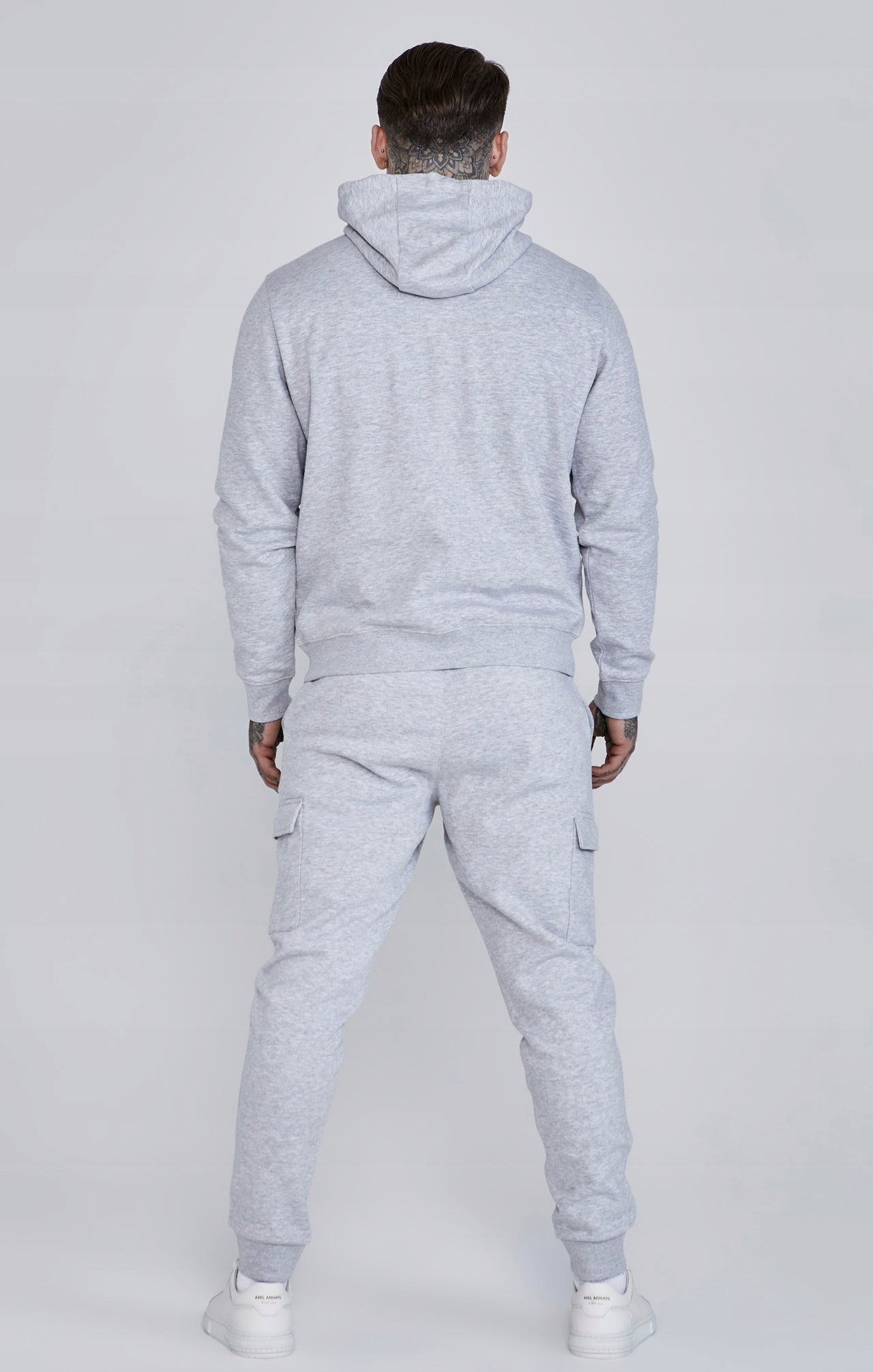SIKSILK Spodnie dresowe męskie Essentials Cargo Joggers SS-26939 rozmiar L