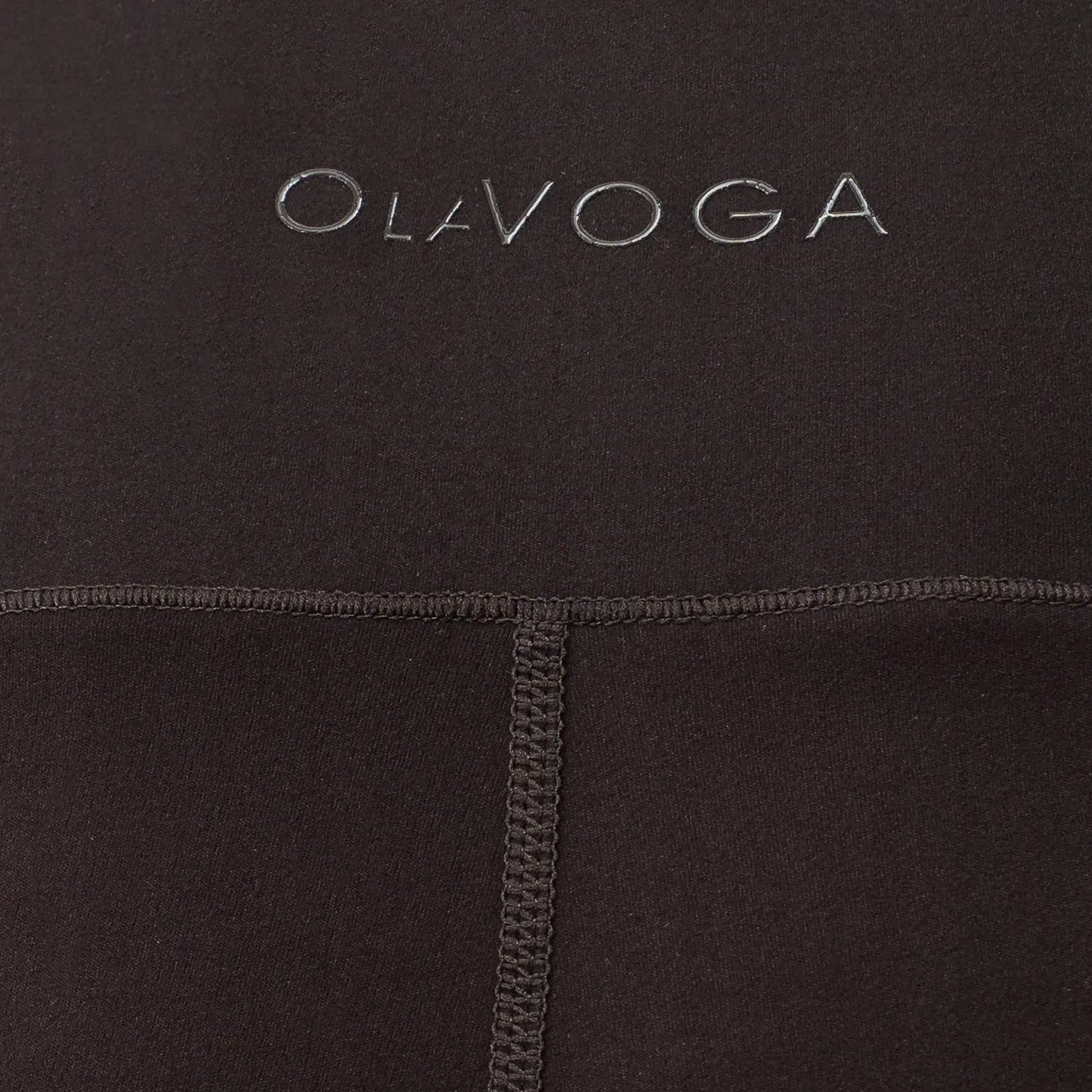OlaVoga legginsy damskie LUCIA klasyczne długa rozmiar M brązowe