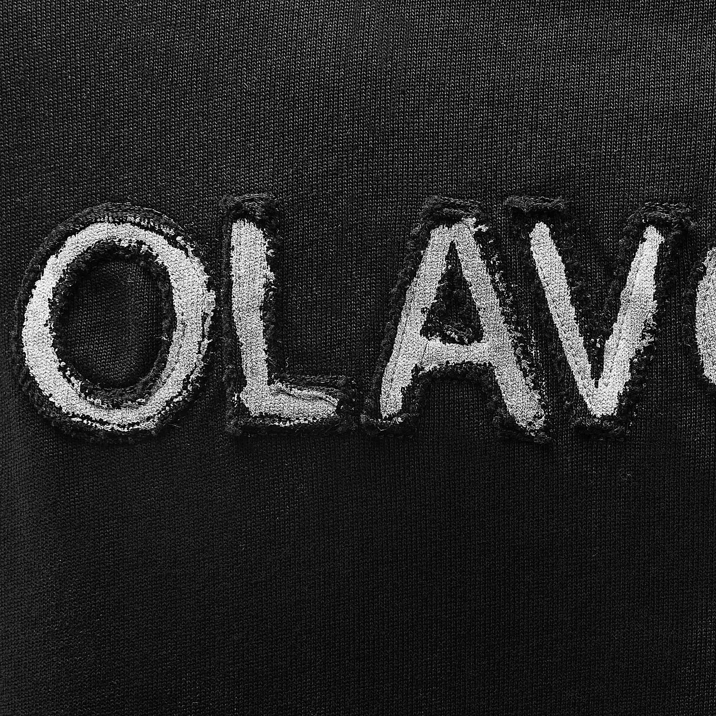 T-shirt damski OLAVOGA BLUSH - Czarny (Rozmiar: S)
