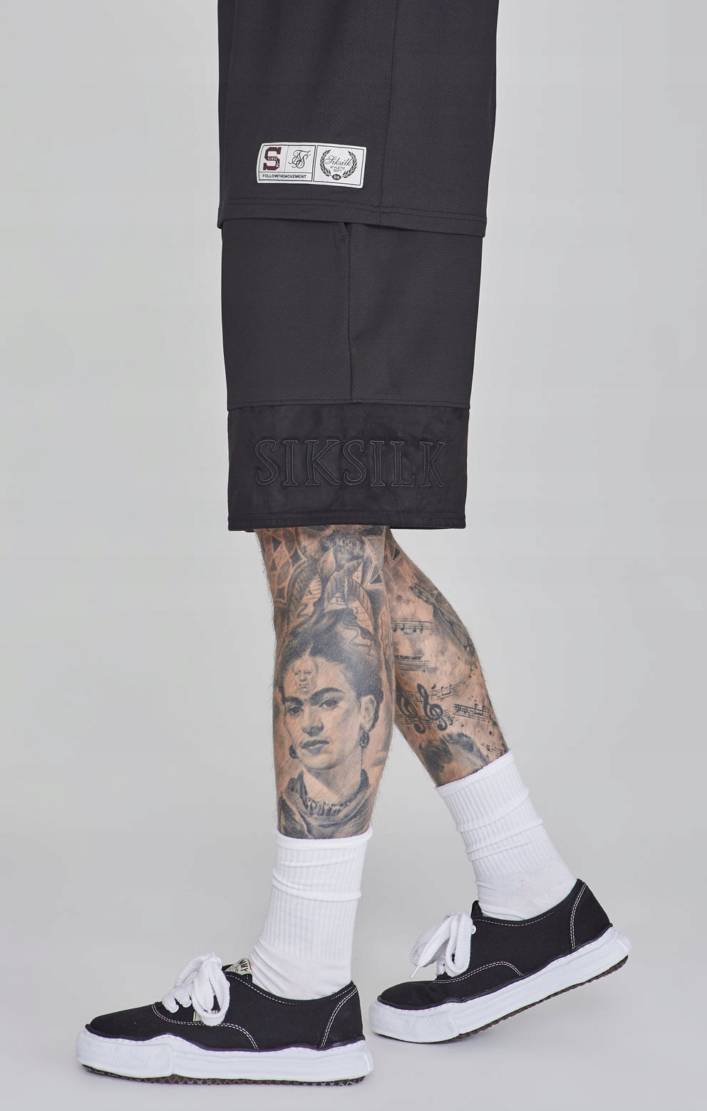 SIKSILK spodenki męskie dresowe przed kolano Dynamic Shorts rozmiar L