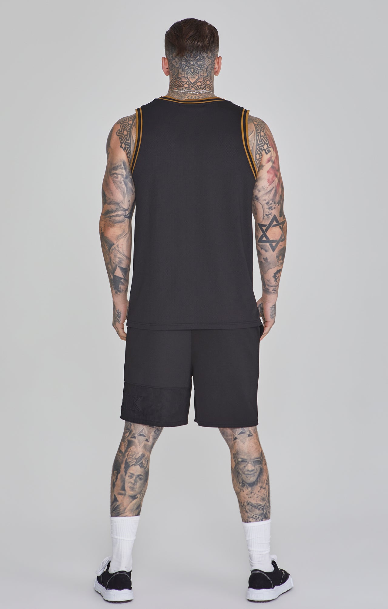 SIKSILK koszulka bez rękawów podkoszulka T-shirt SS-26057