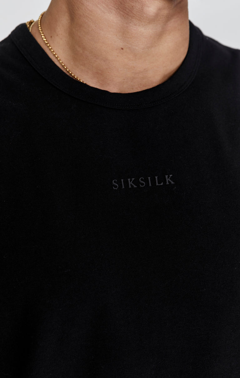 SIKSILK koszulka bez rękawów podkoszulka T-shirt SS-26574