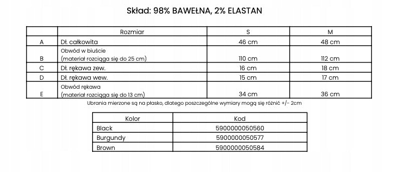 Top damski OLAVOGA AUTUMN WHISPER 2025 brąz M
