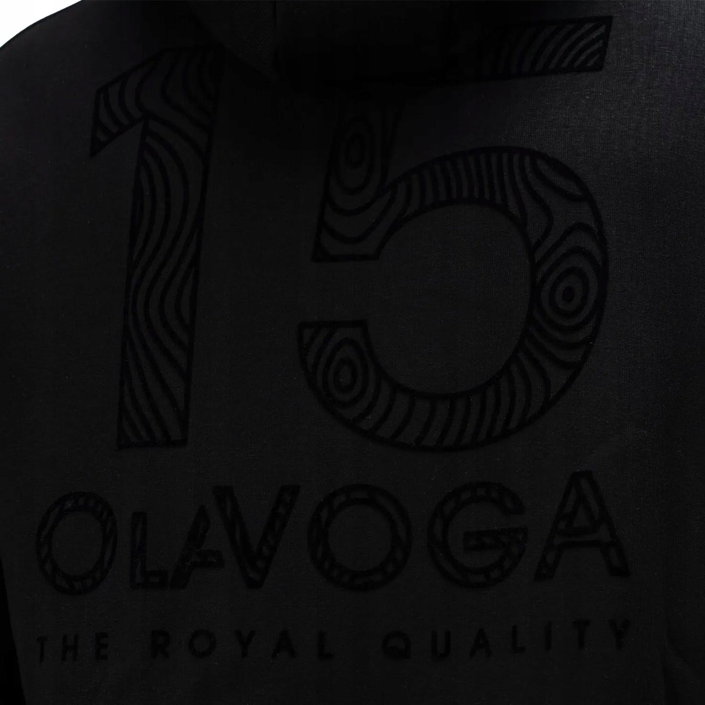 Bluza męska kangurka OLAVOGA Men VITREGNO - Czarny (Rozmiar: S)