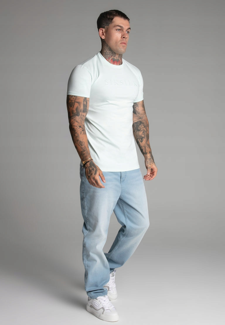 SIKSILK T-shirt męski SS-27373 koszulka Muscle Fit T-Shirt rozmiar XL