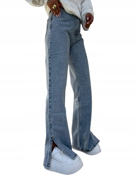 Spodnie Jeansy FLARED - dark jeans By Me rozmiar M