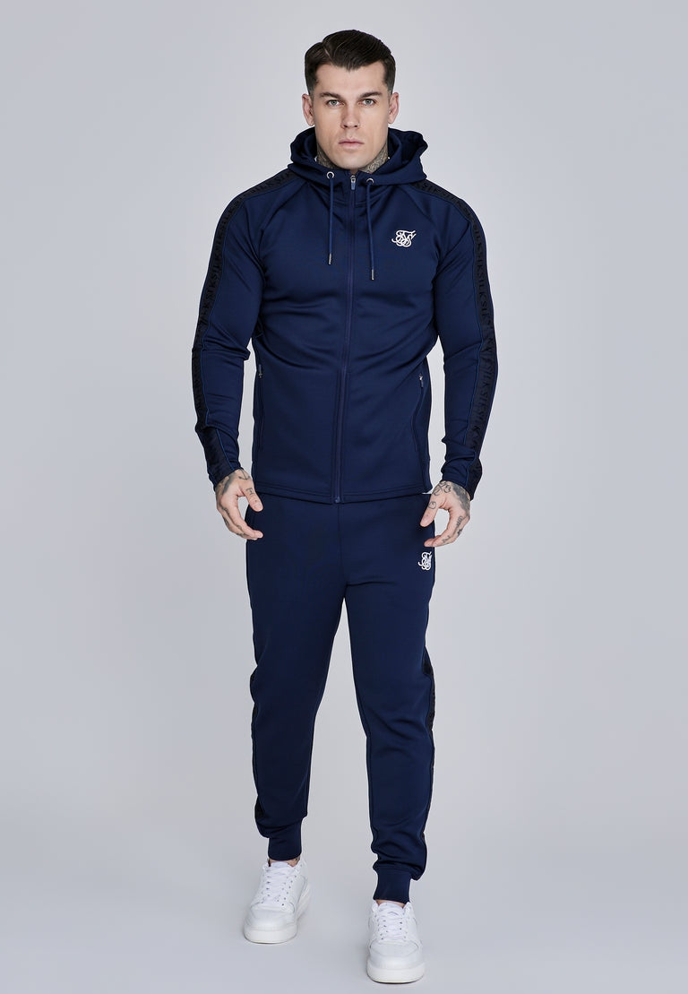 SIKSILK dresy męskie Hoodie and Joggers Set granatowe SS-28333 rozmiar L