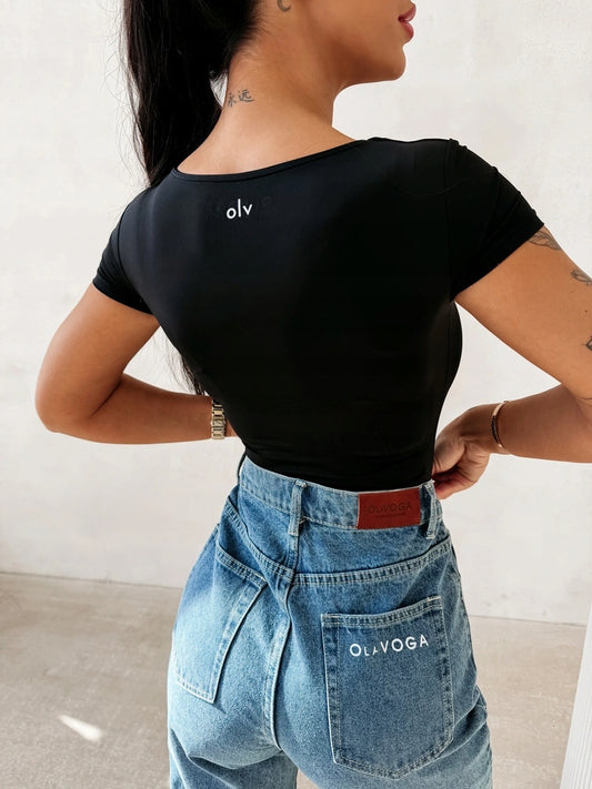 BODY DAMSKIE AKIN OLAVOGA CZARNY XS