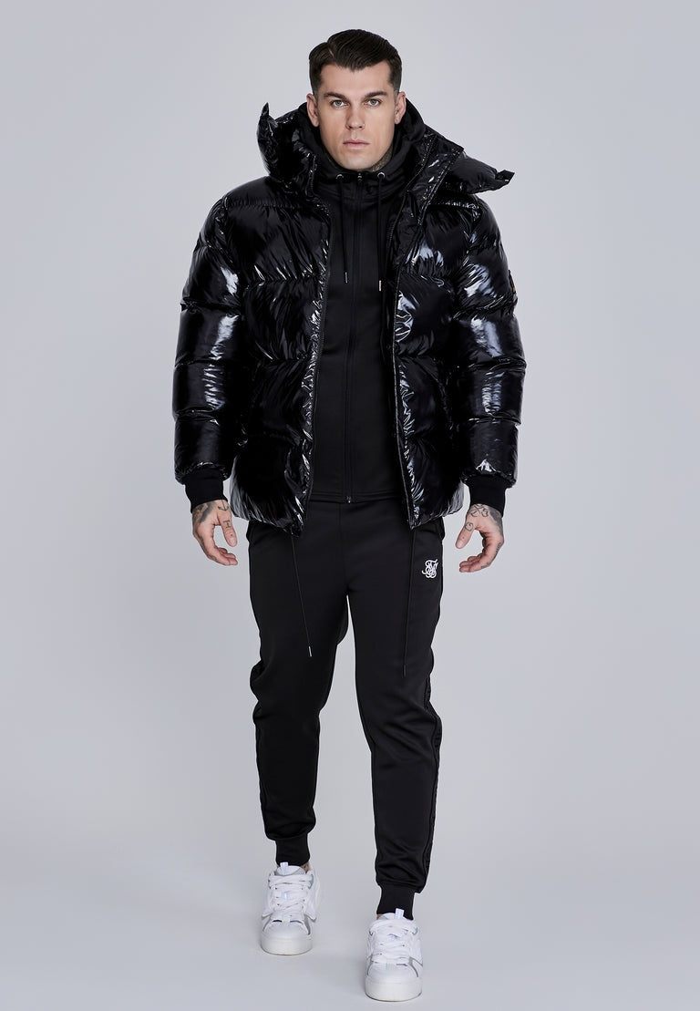 SIKSILK Kurtka męska SikSilk High Shine Puffer Jacket SS-28238 rozmiar L