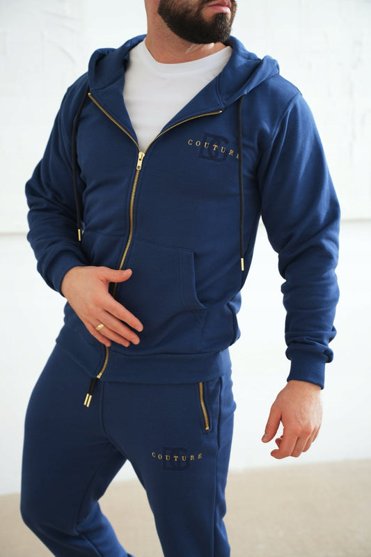 BRANDENBURG COUTURE BLUZA i SPODNIE MĘSKIE BG FAR | GRANAT dresy rozmiar S