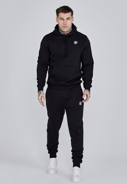 SIKSILK dresy męskie czarne bawełniane ocieplane SS-28539 komplet rozm. XL