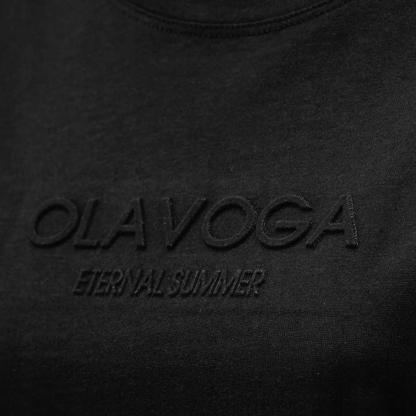 OLAVOGA T-shirt damski O LA VOGA SUBTLE - CZARNY rozmiar S