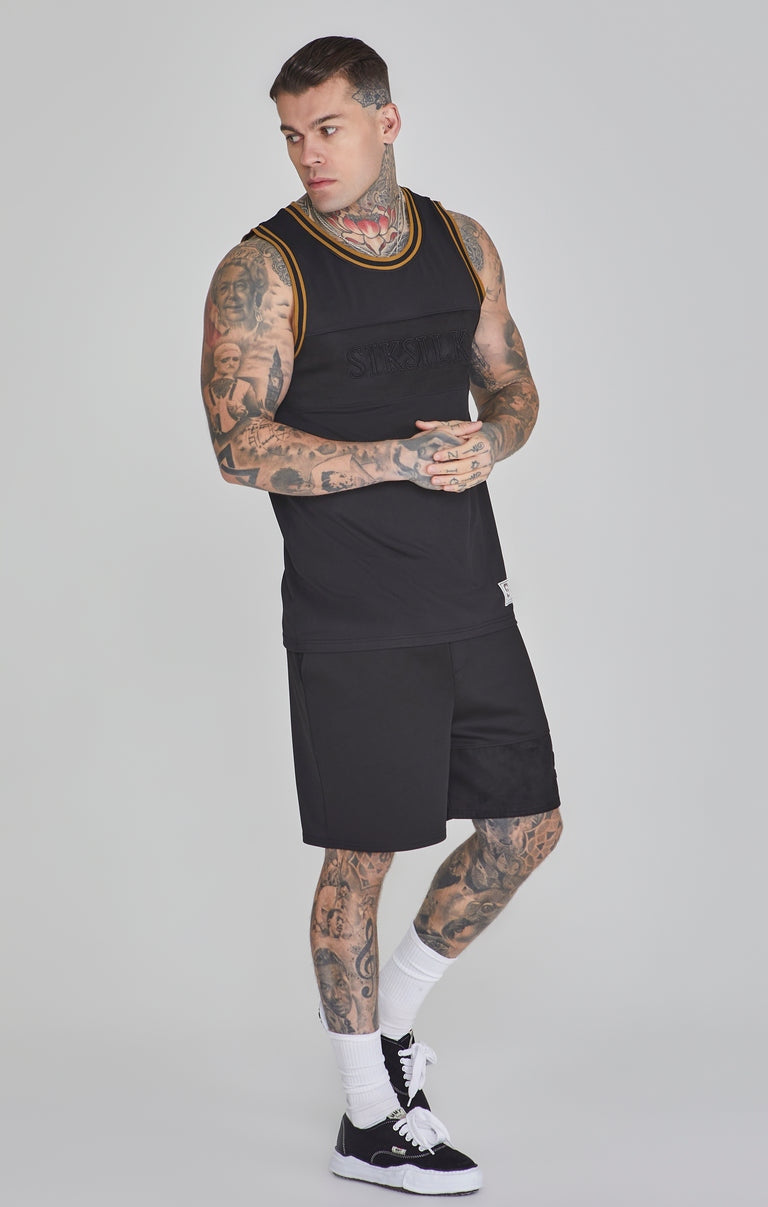SIKSILK koszulka bez rękawów podkoszulka T-shirt SS-26057 rozmiar S