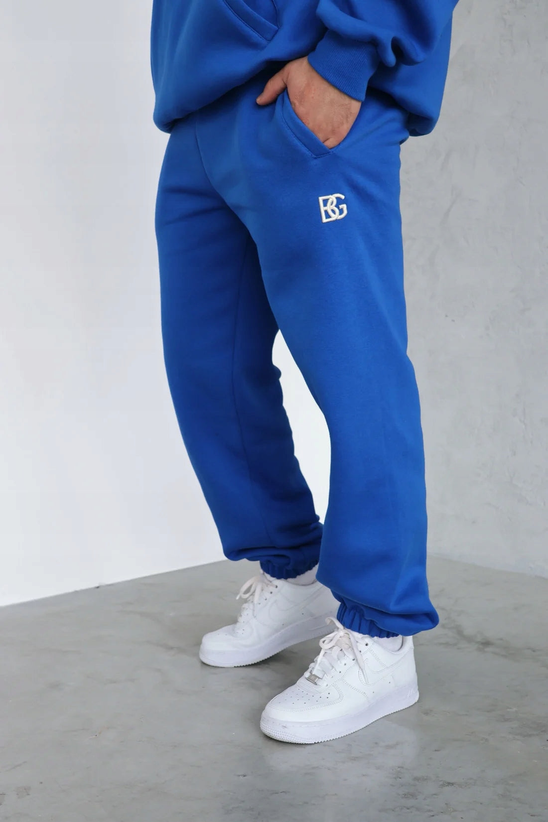 BRANDENBURG COUTURE dresy męskie DRES MĘSKI BG BENNY niebieski rozmiar M