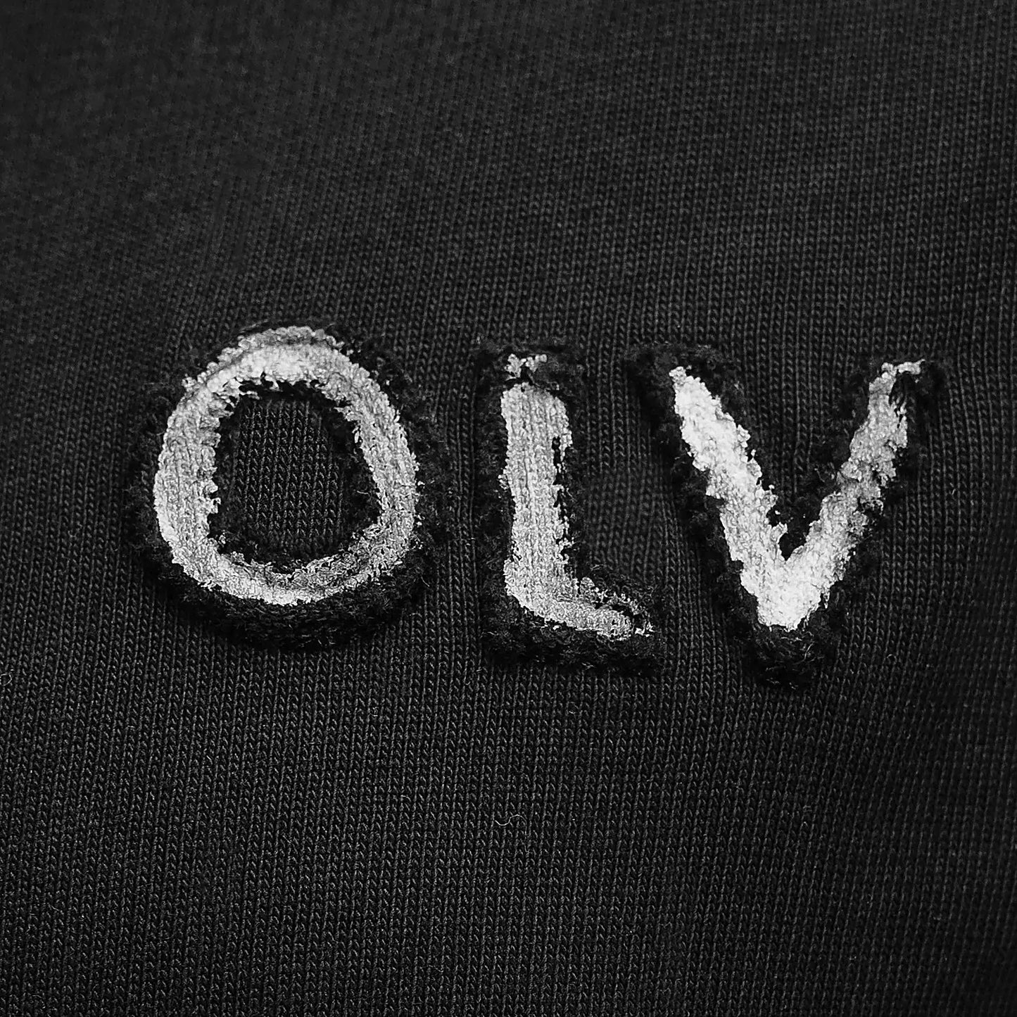 T-shirt damski OLAVOGA BLUSH - Czarny (Rozmiar: S)