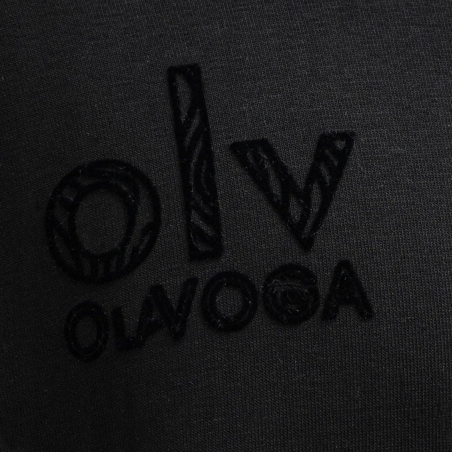 Bluza męska kangurka OLAVOGA Men VITREGNO - Czarny (Rozmiar: S)