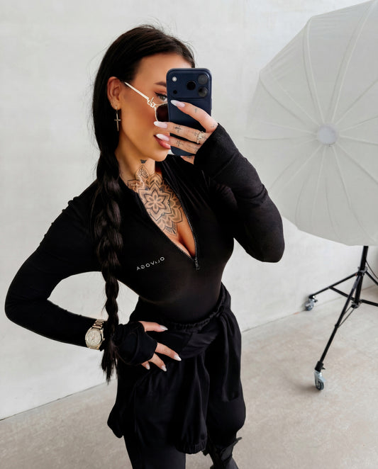 BODY DAMSKIE EGRI OLAVOGA CZARNY ROZMIAR S