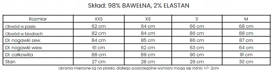 OLAVOGA SPODNIE JEANSOWE DAMSKIE O LA VOGA LUNA SZARE Rozmiar XXS