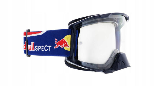 Gogle narciarskie Red Bull Spect Strive Blue + pokrowiec + nosek