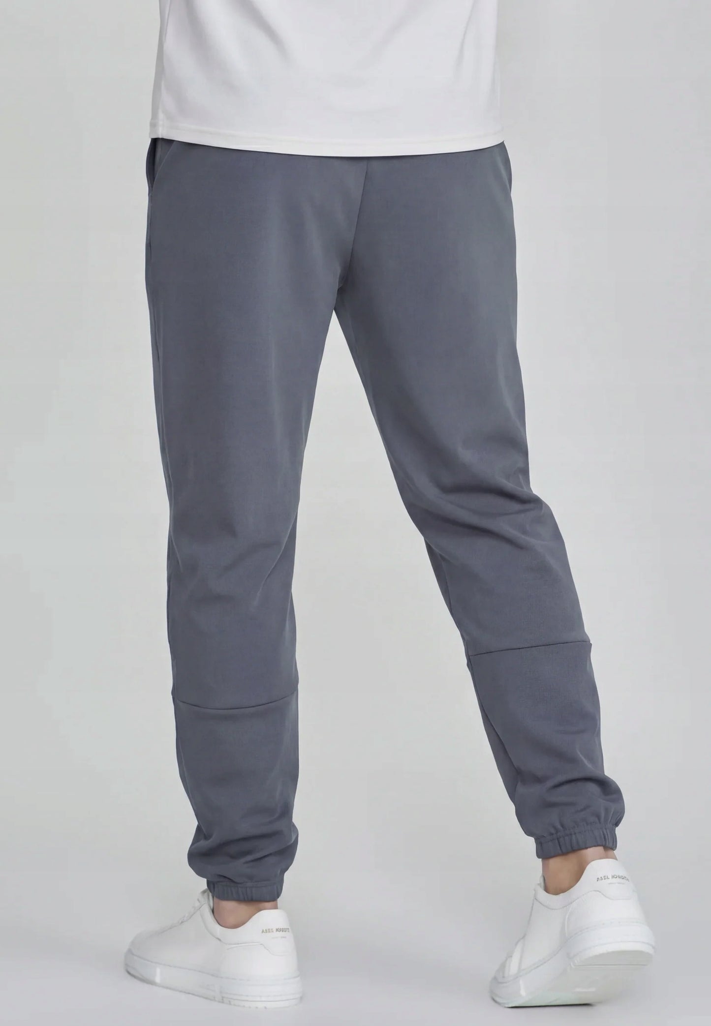 SIKSILK Spodnie Dresowe Męskie Niebieski Tapered Joggers SS-28282 rozmiar S