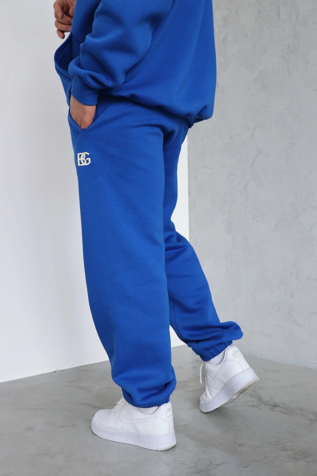 BRANDENBURG COUTURE dresy męskie DRES MĘSKI BG BENNY niebieski rozmiar M