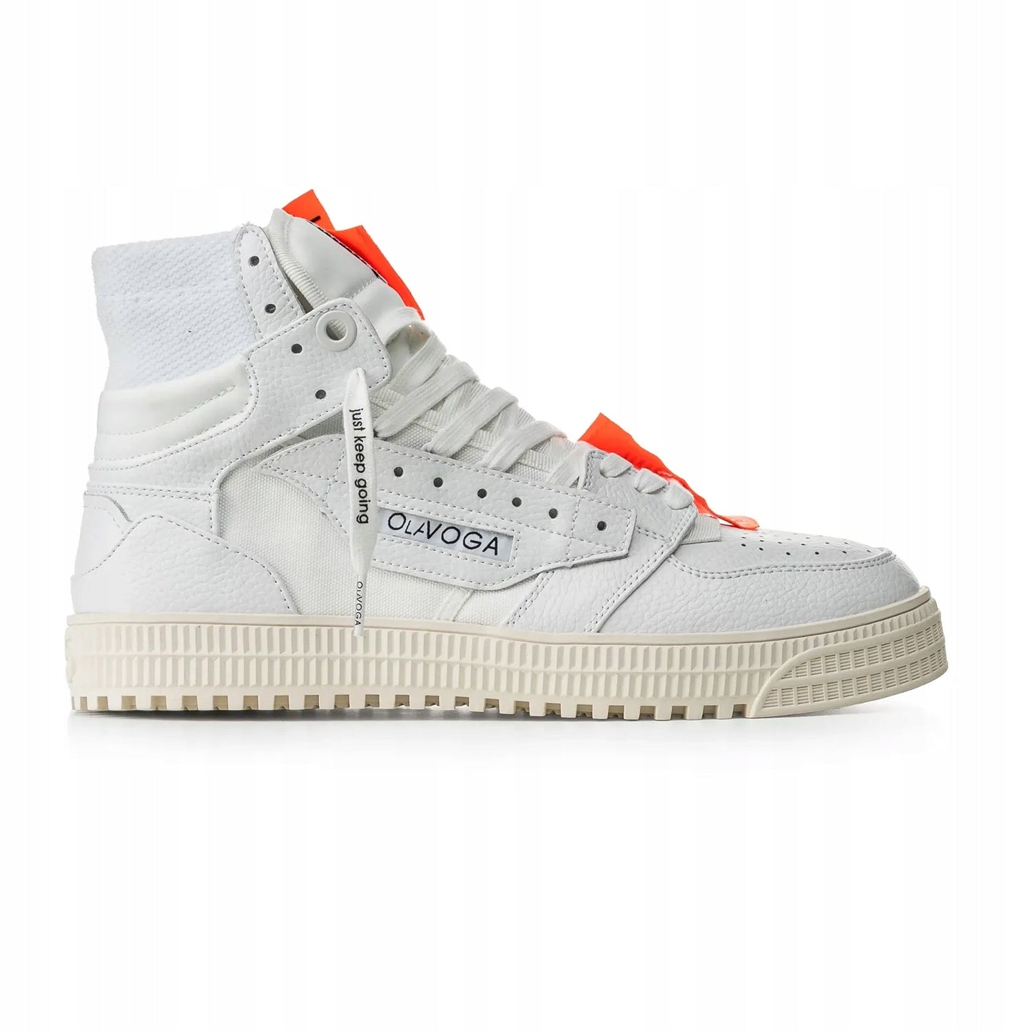 OLAVOGA Sneakersy buty męskie białe O LA VOGA Men HYPER - Biały rozmiar 45