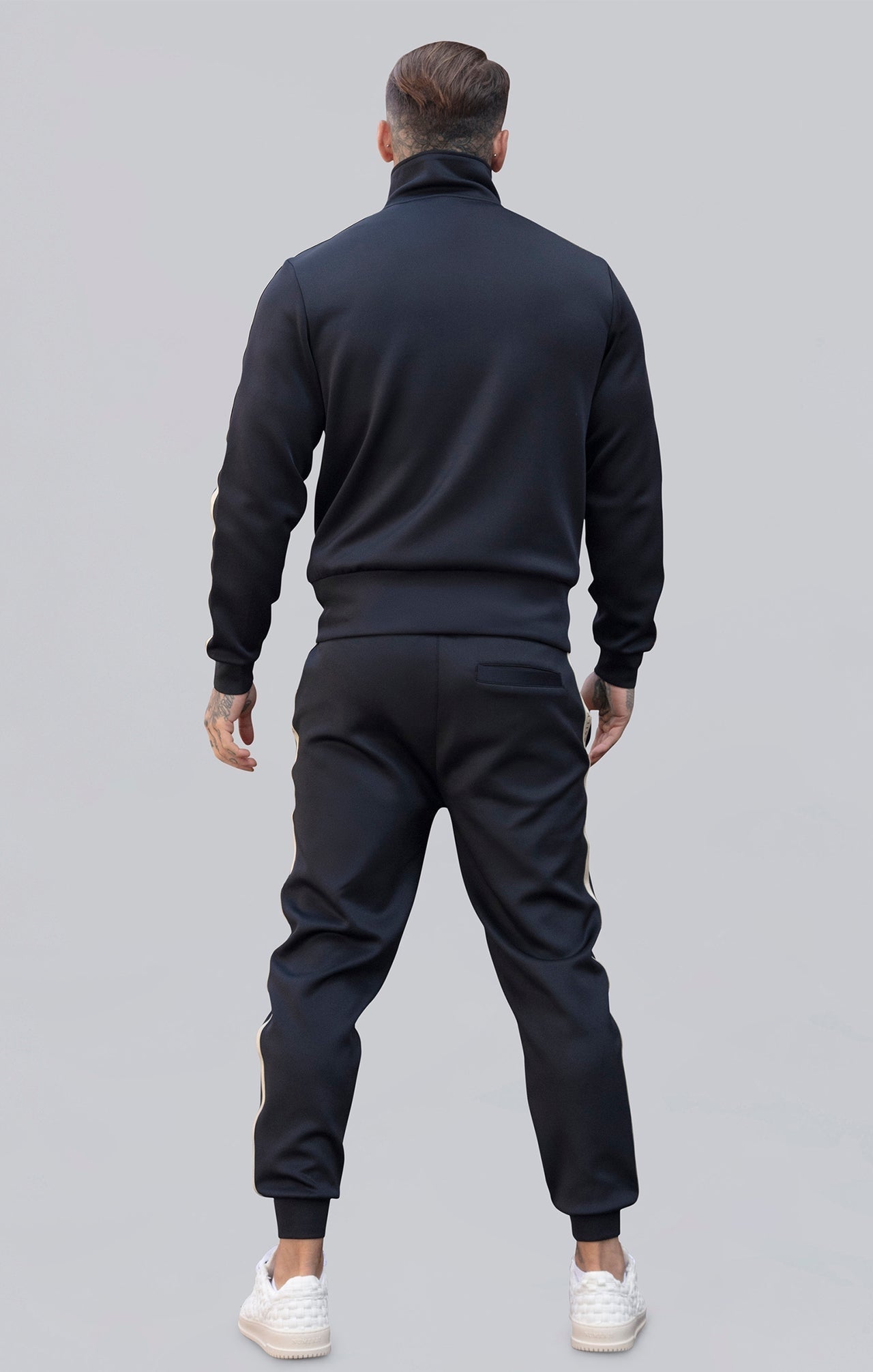 SIKSILK Bluza męska rozpinana SS-26997 Track Top rozmiar M
