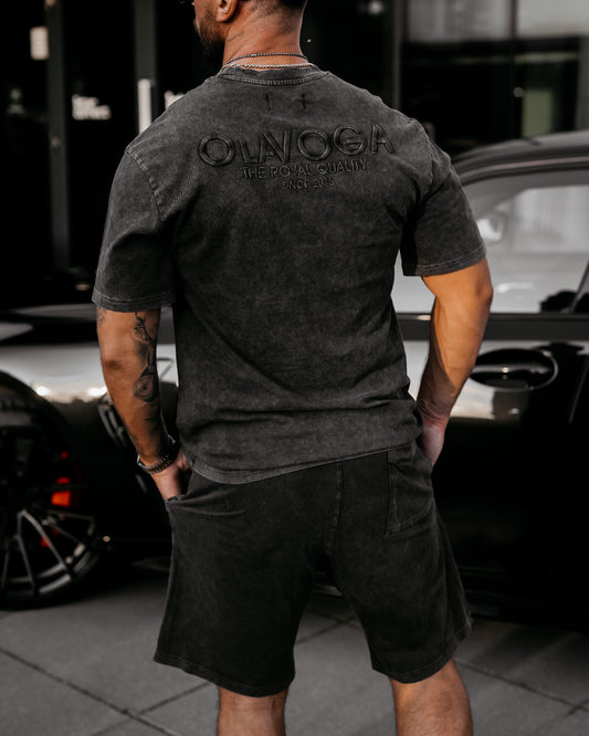 OLAVOGA T-shirt Męski O la Voga Xato Czarny