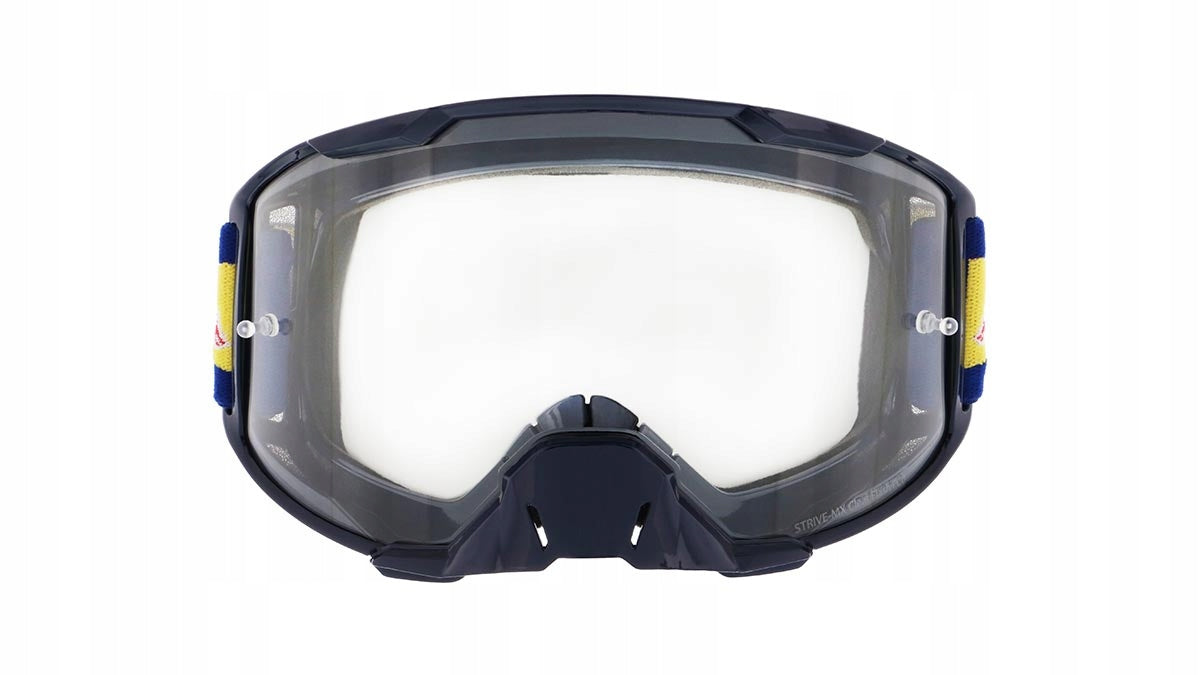 Gogle narciarskie Red Bull Spect Strive Blue + pokrowiec + nosek