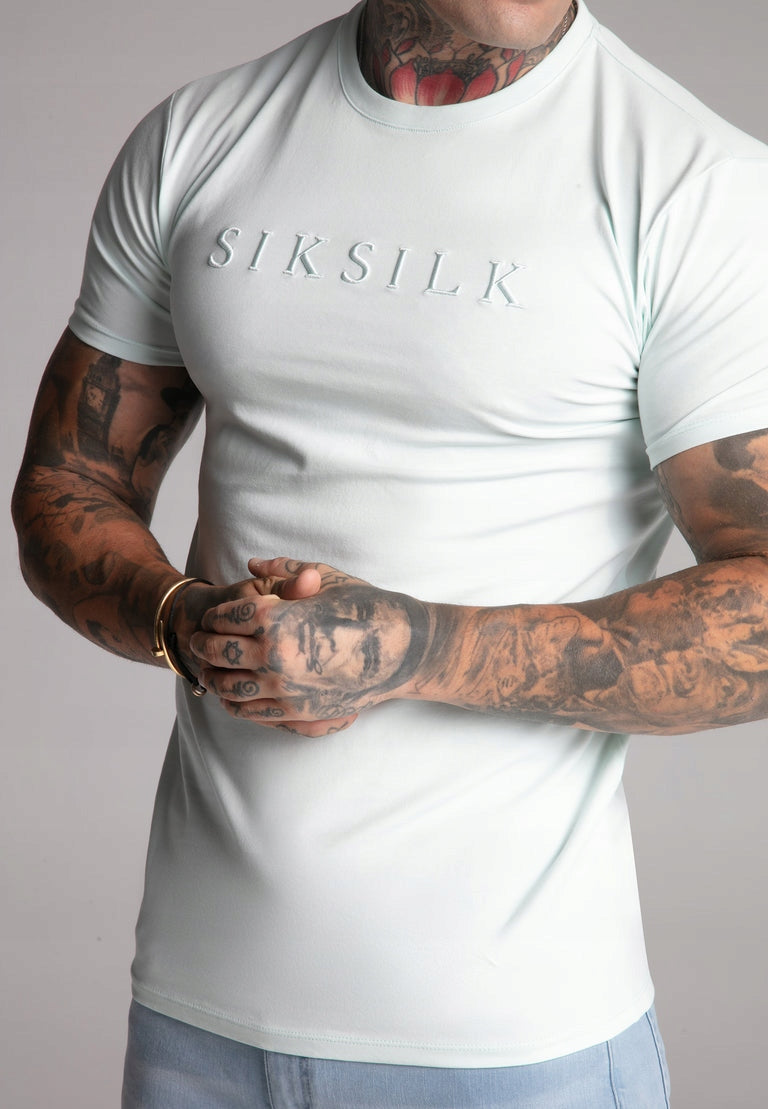 SIKSILK T-shirt męski SS-27373 koszulka Muscle Fit T-Shirt rozmiar XL
