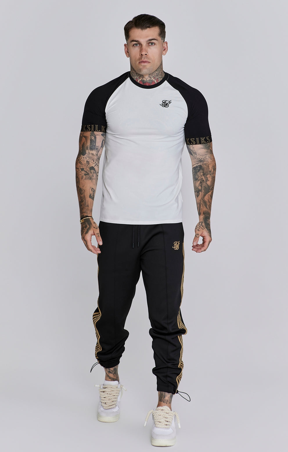 SIKSILK T-Shirt męski Tech T-Shirt SS-26771 rozmiar XL