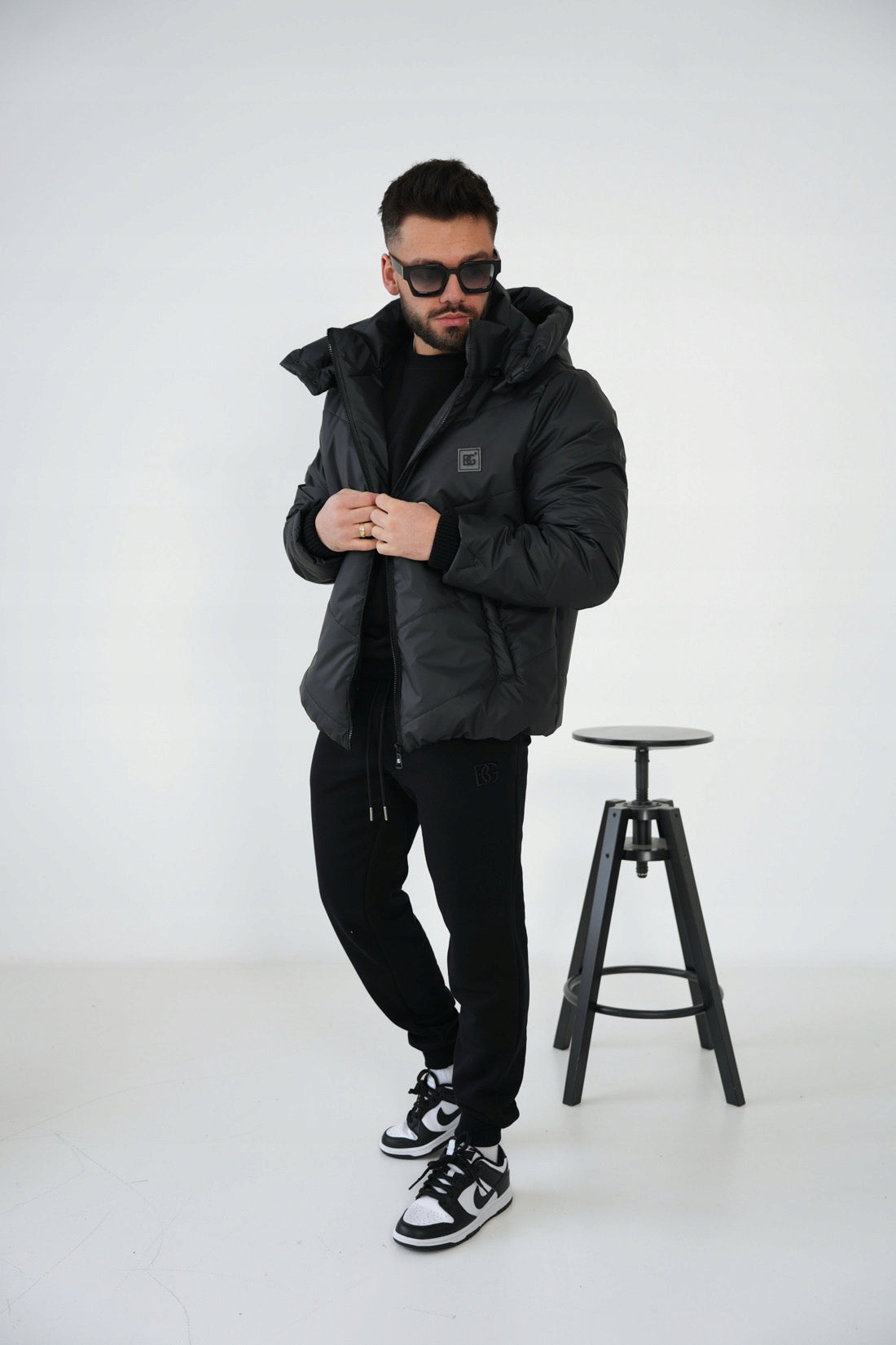 BRANDENBURG COUTURE kurtka męska zimowa czarna BG WINTER rozmiar XL