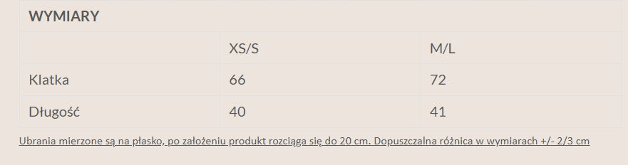 Body ESSENCE LaManuel czarne ROZMIAR XS/S LA MANUEL