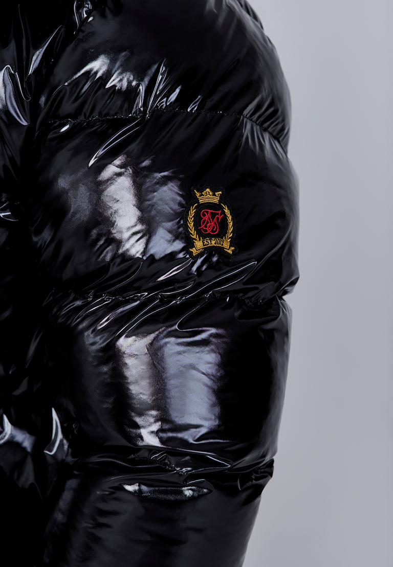 SIKSILK Kurtka męska SikSilk High Shine Puffer Jacket SS-28238 rozmiar L