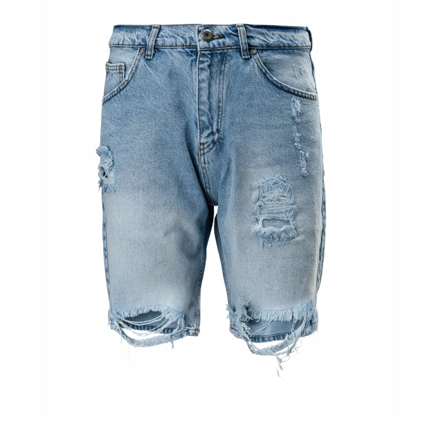 Spodenki męski jeansowe OLAVOGA Men CANYON niebieskie jeans L