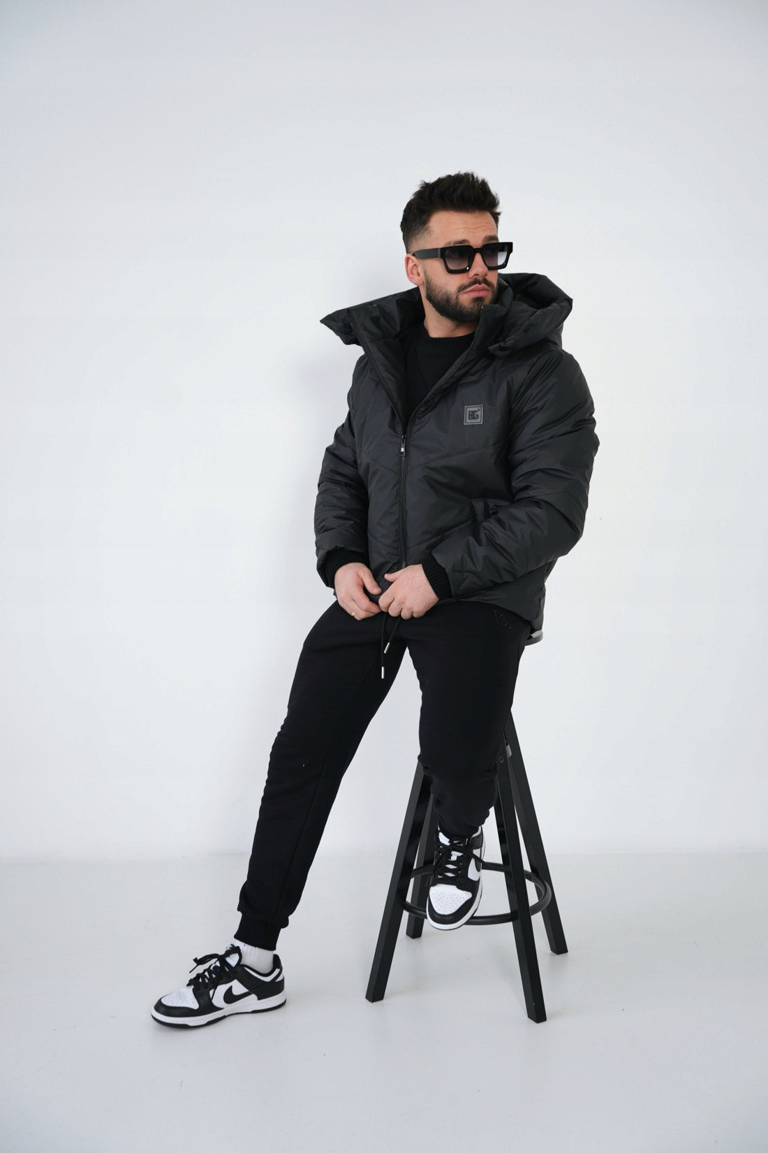 BRANDENBURG COUTURE kurtka męska zimowa czarna BG WINTER rozmiar XL