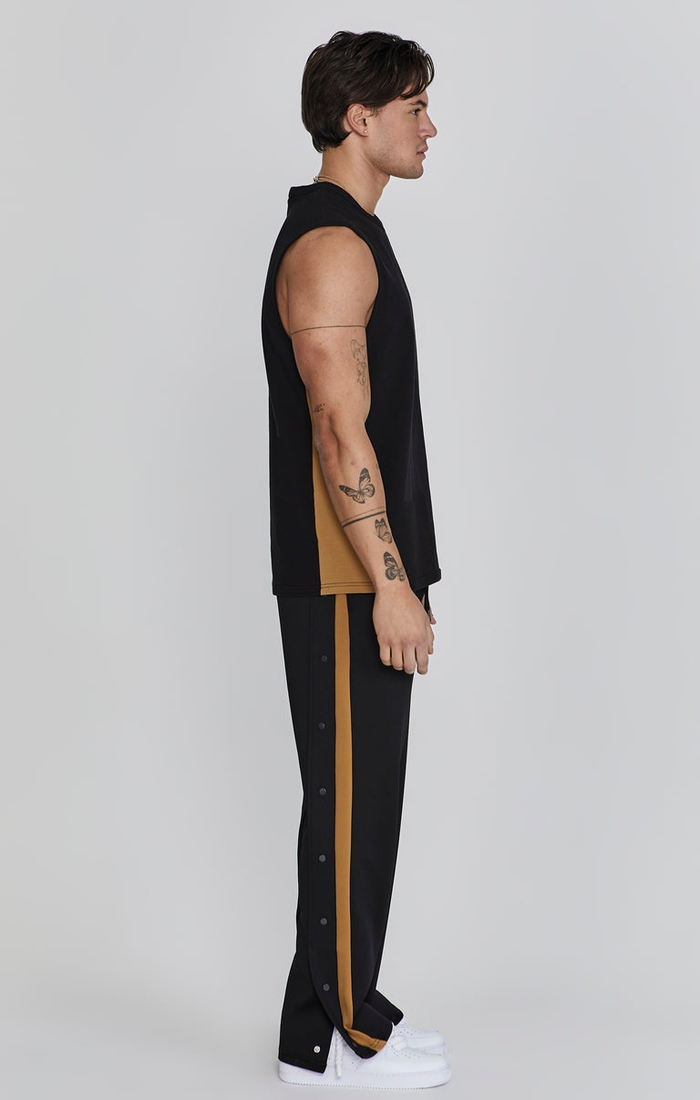 SIKSILK koszulka bez rękawów podkoszulka T-shirt SS-26574 rozmiar S