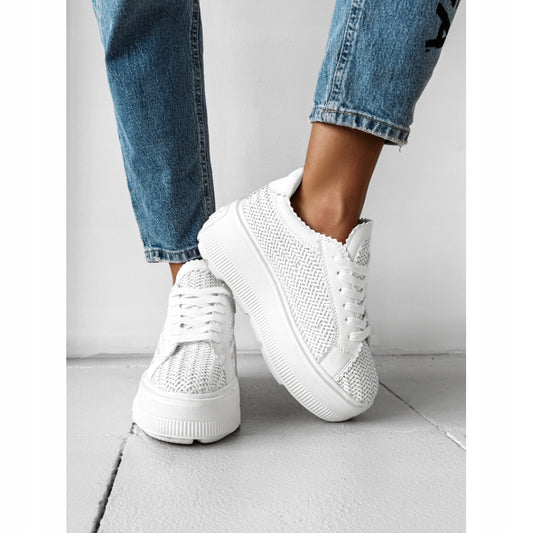 Olavoga Vacancy Buty Damskie Sportowe Casual biały - rozmiar 38