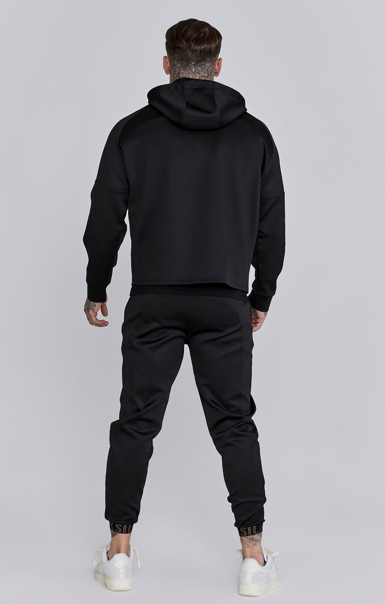 SIKSILK Bluza męska rozpinana SikSilk Full Zip Hoodie SS-26768 rozmiar S