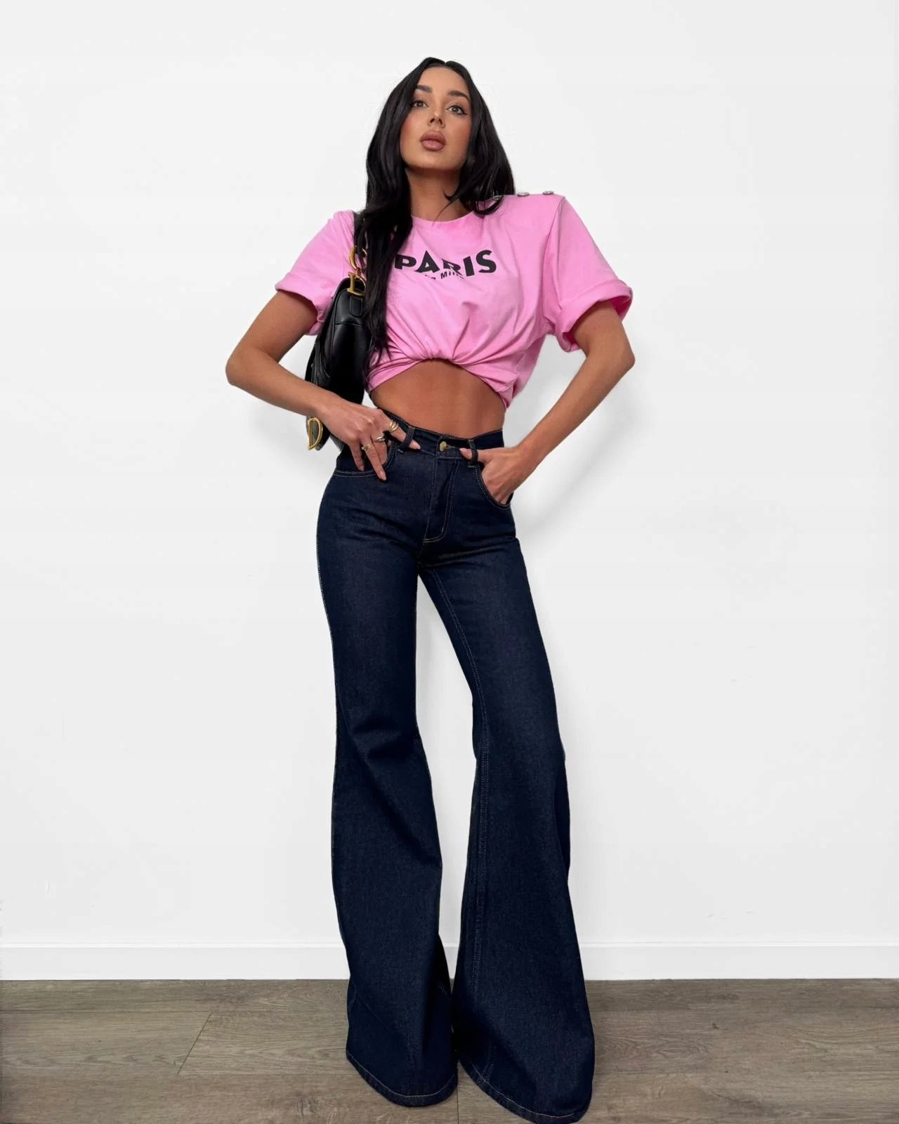 SPODNIE JEANS DZWONY LA MILLA ROZMIAR XS LAMILLA PREMIUM