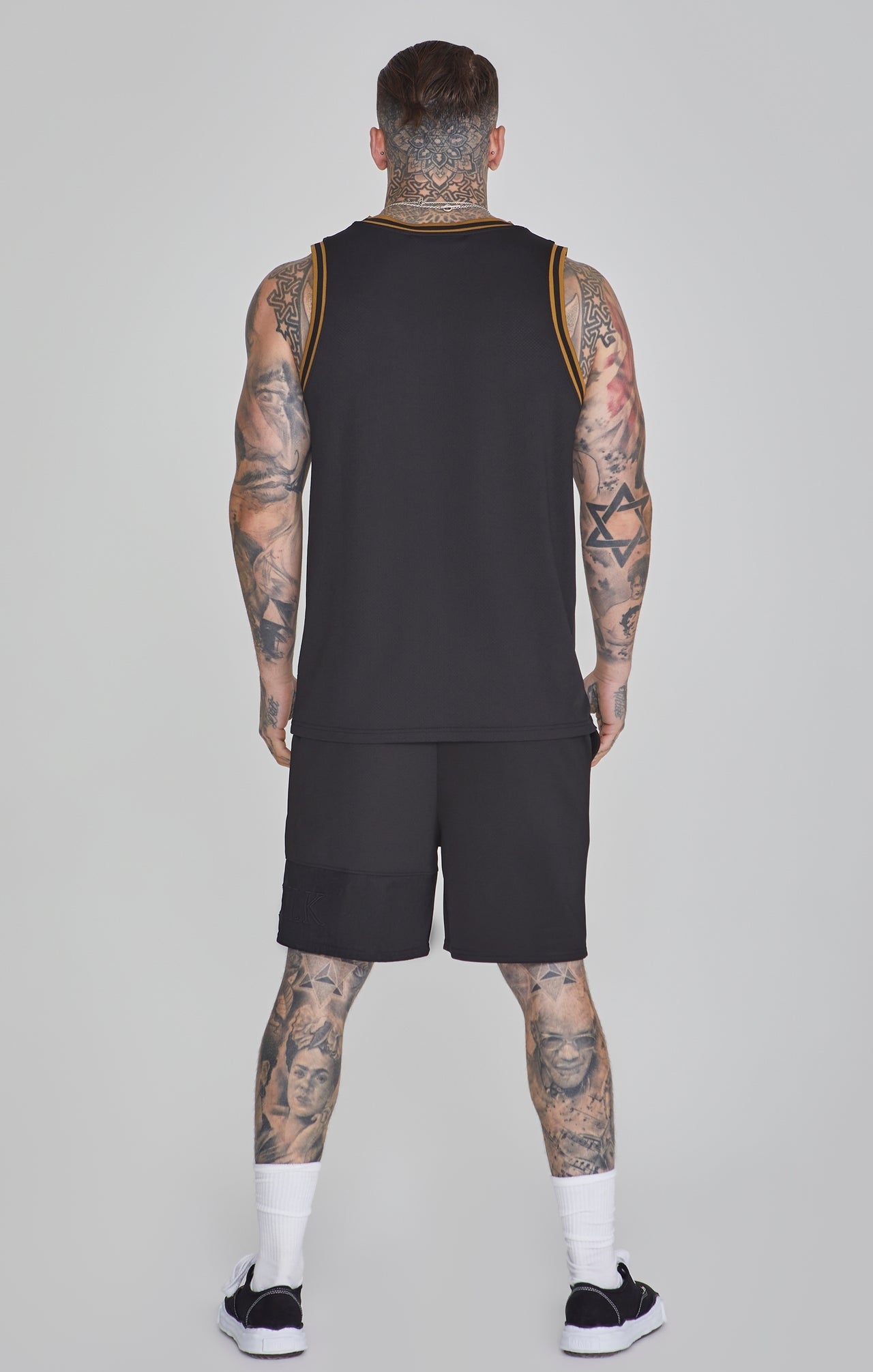 SIKSILK koszulka bez rękawów podkoszulka T-shirt SS-26057 rozmiar S