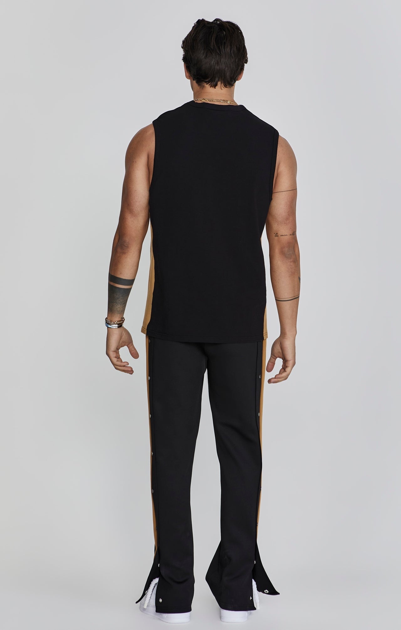 SIKSILK koszulka bez rękawów podkoszulka T-shirt SS-26574 rozmiar S