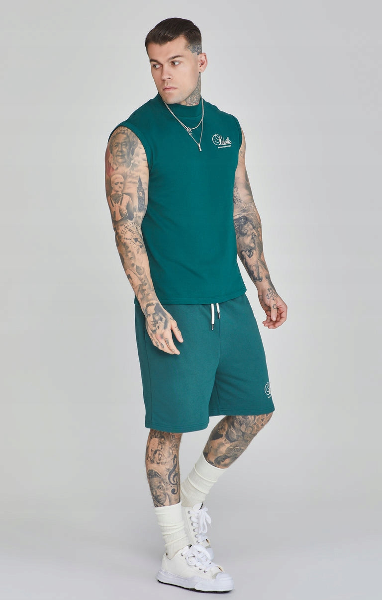 SIKSILK Koszulka bez rękawów Podkoszulek T-shirt męski SS-26785 rozmiar L