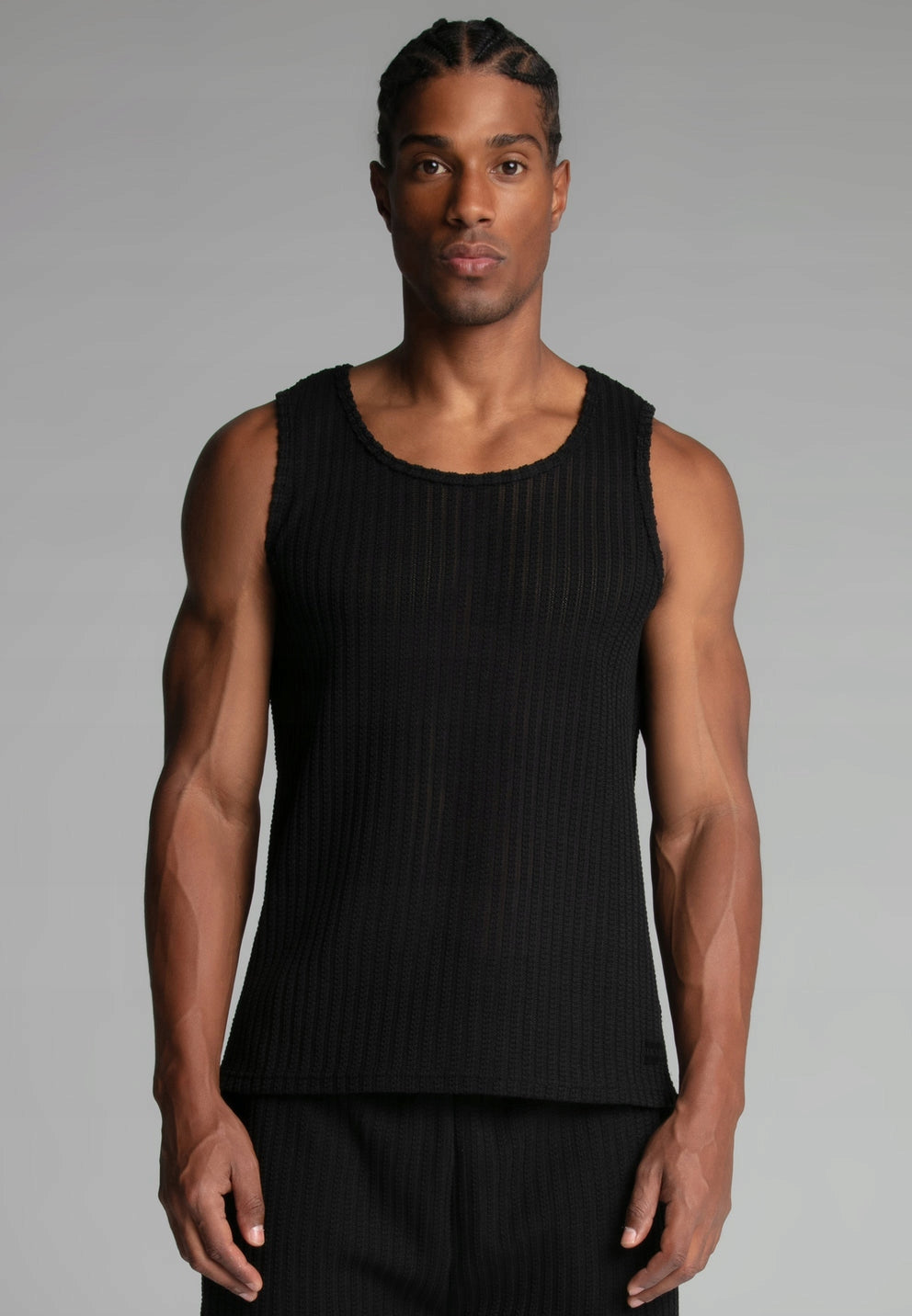 SIKSILK koszulka bez rękawów podkoszulka T-shirt SS-27413 rozmiar S