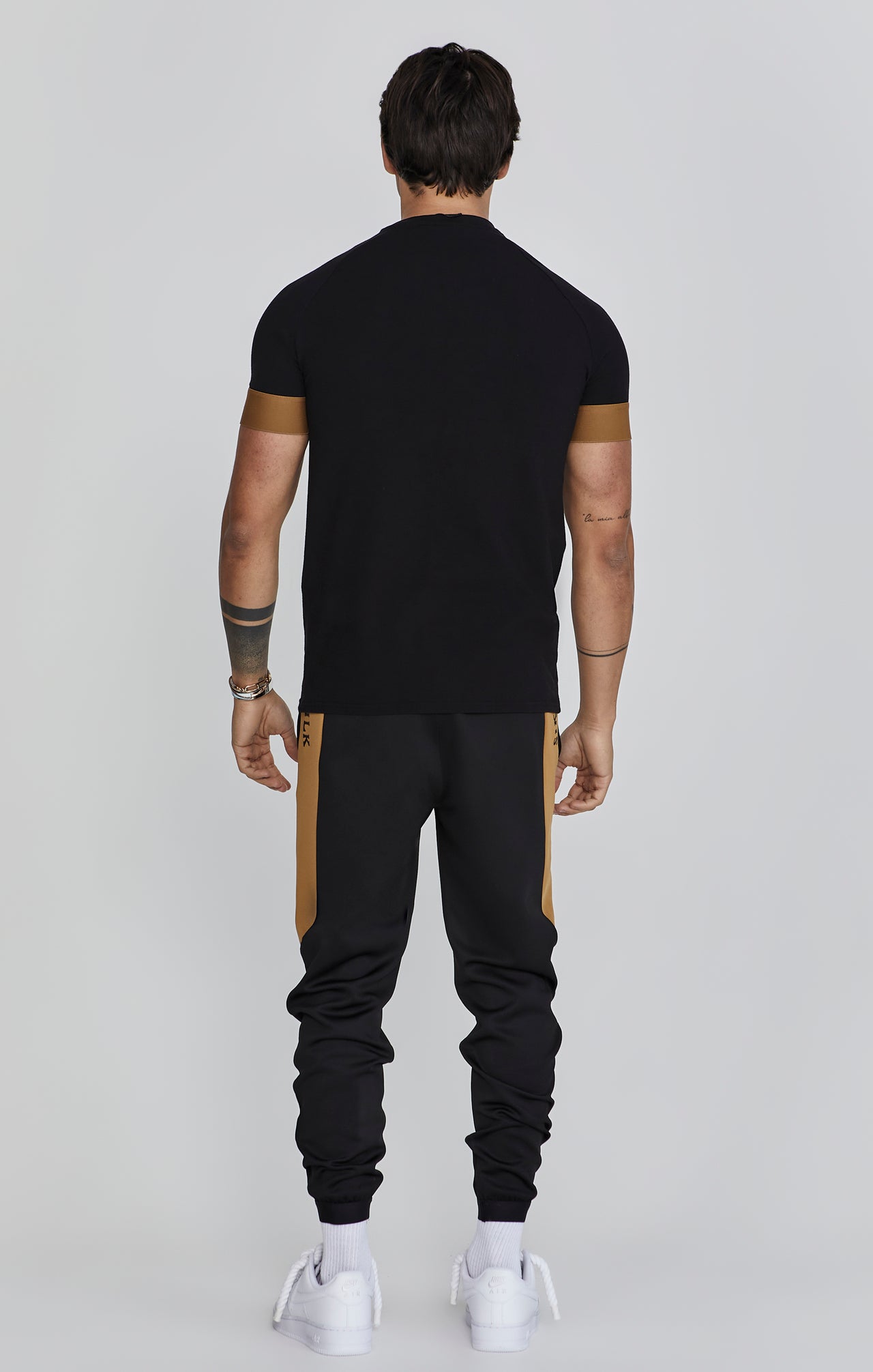 SIKSILK T-Shirt męski czarny SS-26568 rozmiar L