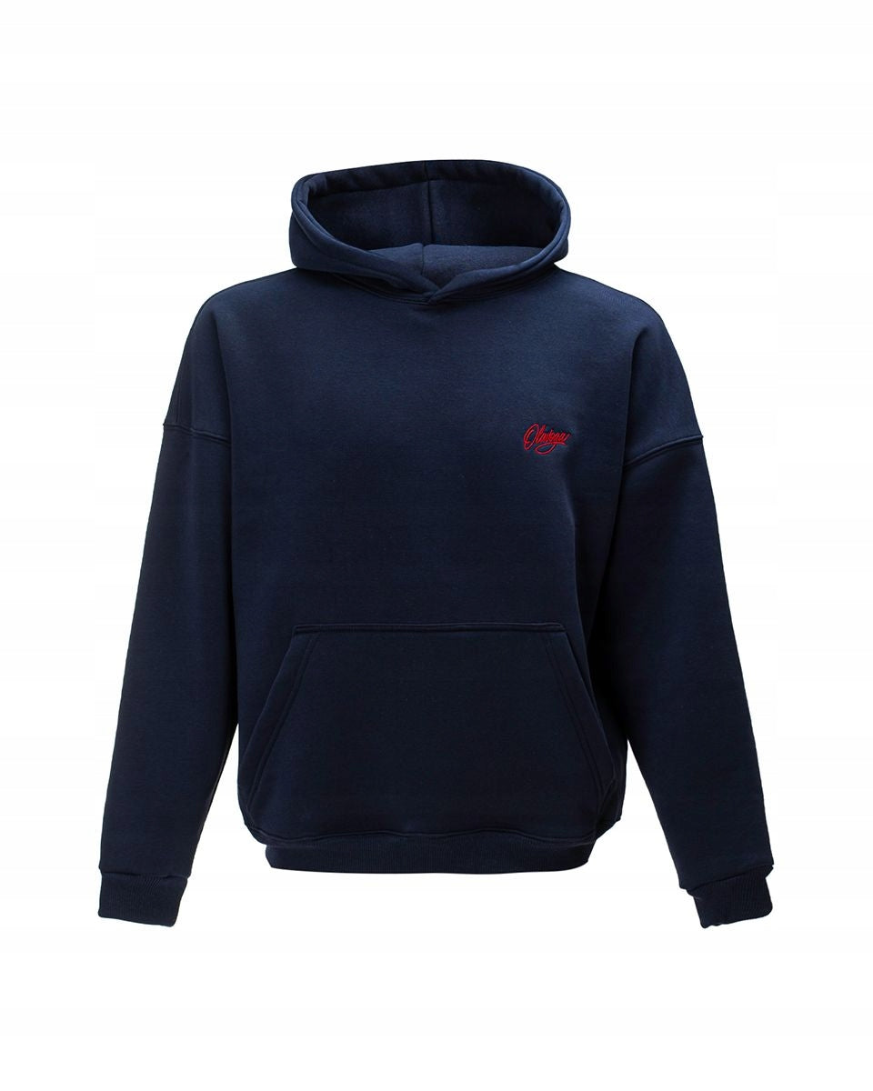Bluza męska OLAVOGA UNIT 2025 navy blue M NIEBIESKA GRANATOWA KAPTUR
