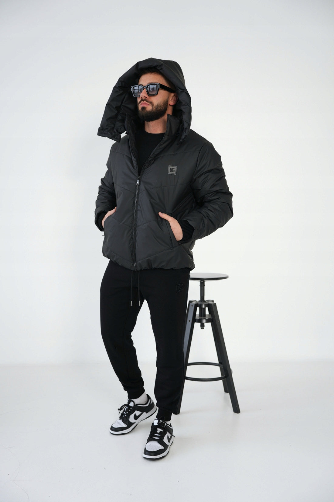 BRANDENBURG COUTURE kurtka męska zimowa czarna BG WINTER rozmiar XL